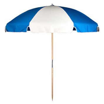 Frankford Umbrella 7.5 ft. Commercial Grade Beach Umbrella with Marine Grade Fabric and Ashwood Pole