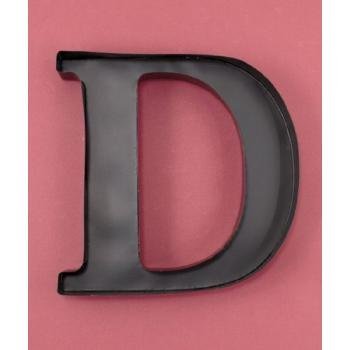 Personalized Letter "D" Metal Wall Wine Cork Holder - Monogram Wall Art