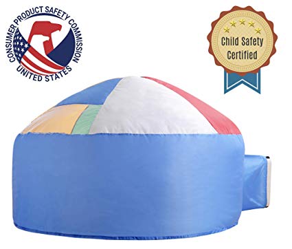 Hippo Creation 30 Seconds Inflatable Indoor Float Tent | Playhouse for Kids (Blue)