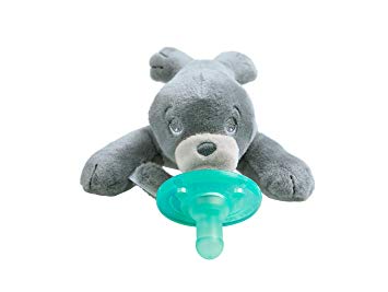 Philips Avent Soothie Snuggle Pacifier, 0m , Seal, SCF347/04