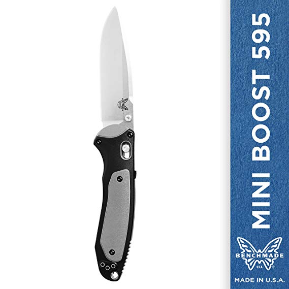 Benchmade - Mini Boost 595 Knife, Drop-Point Blade