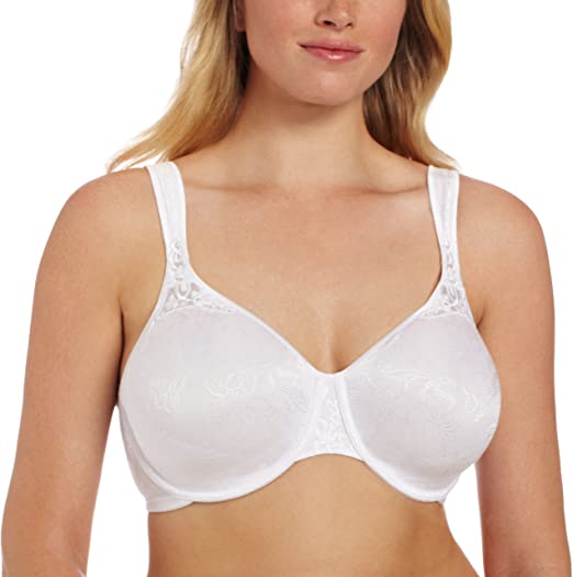 Playtex Secrets Women's Seamless Cottony Underwire Full Coverage Bra 4415