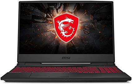 MSI GL65 9SDK-025 15.6" FHD 120Hz Thin Bezel Gaming Laptop, Intel Core i7-9750H, NVIDIA GTX 1660Ti, 16GB, 512GB NVMe SSD, Win 10