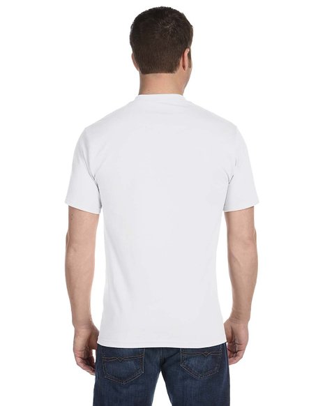 Hanes mens 52 oz ComfortSoft Cotton T-Shirt 5280 BLACKWHITE-3PK
