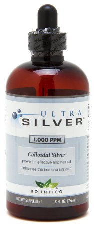 Ultra Silver Colloidal Silver 1000 PPM - 8 Oz