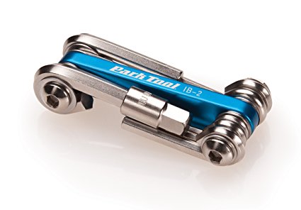 Park Tool I-Beam Mini Fold-Up Hex Wrench Screwdriver and Star Shaped Wrench Set