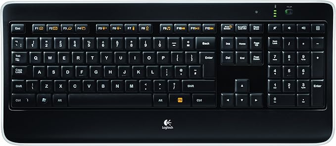 Logitech K800 Wireless Illuminated Keyboard