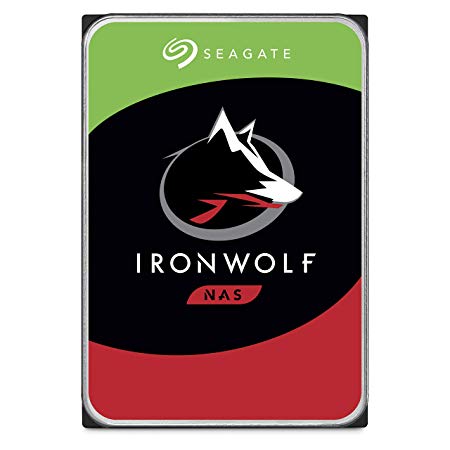 Seagate IronWolf 12TB NAS Internal Hard Drive HDD – 3.5 Inch SATA 6Gb/s 7200 RPM 256MB Cache for RAID Network Attached Storage – Frustration Free Packaging (ST12000VN0007)