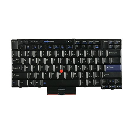 Keyboard for Lenovo IBM Thinkpad T520 T520i T420S T420 T420i T400S T410S T410 T410I T510 T510i W510 W520 X220T X220s X220i X220 Black US Layout