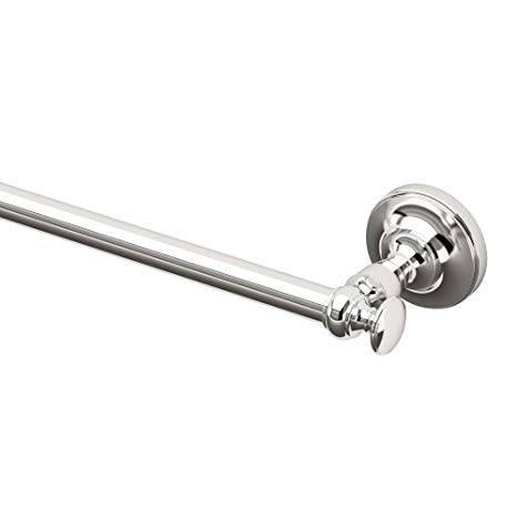 Gatco 4121 Tavern 18" Towel Bar, Polished Nickel