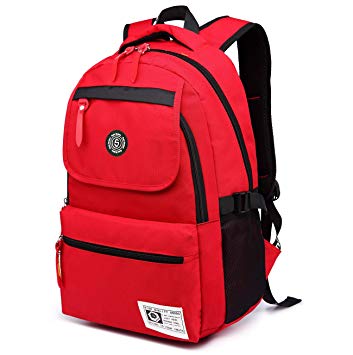 SUPA MODERN® Unisex Nylon School Bags Waterproof Hiking Backpack Cool Sports Backpack Laptop Rucksack School Backpack