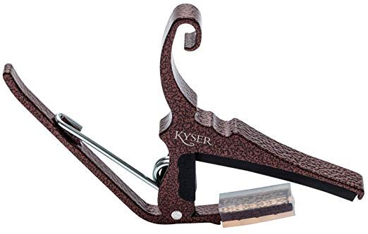 Kyser Quick-Change Capo for 6-string acoustic guitars - Copper Vein