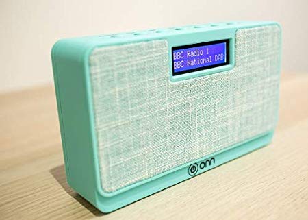 ONN DS548-B DAB  Digital Radio Backlit LCD Display Mains & Battery - Blue