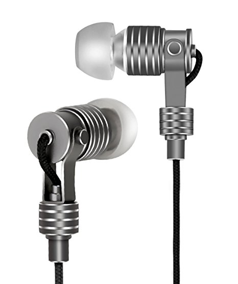 Joyplus Earbuds In-Ear Headphones Dynamic Balanced Armature IEM Earphones Noise Canceling HiFi Bass with Microphone&Volume Control for iOS/ Android Computer