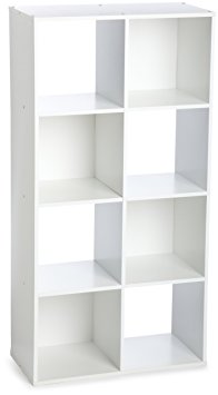 ClosetMaid 420 Cubeicals 8-Cube Organizer, White