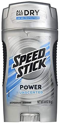 Speed Stick Antiperspirant & Deodorant Solid, Unscented, 3 oz