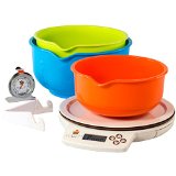 Perfect Bake Smart Scale and Recipe App Cook Tool White