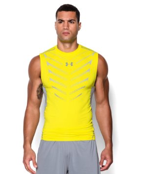 Under Armour Mens UA HeatGear Armour Exo Sleeveless Compression Shirt