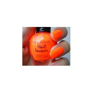 Kleancolor Nail Lacquer Neon Orange 19