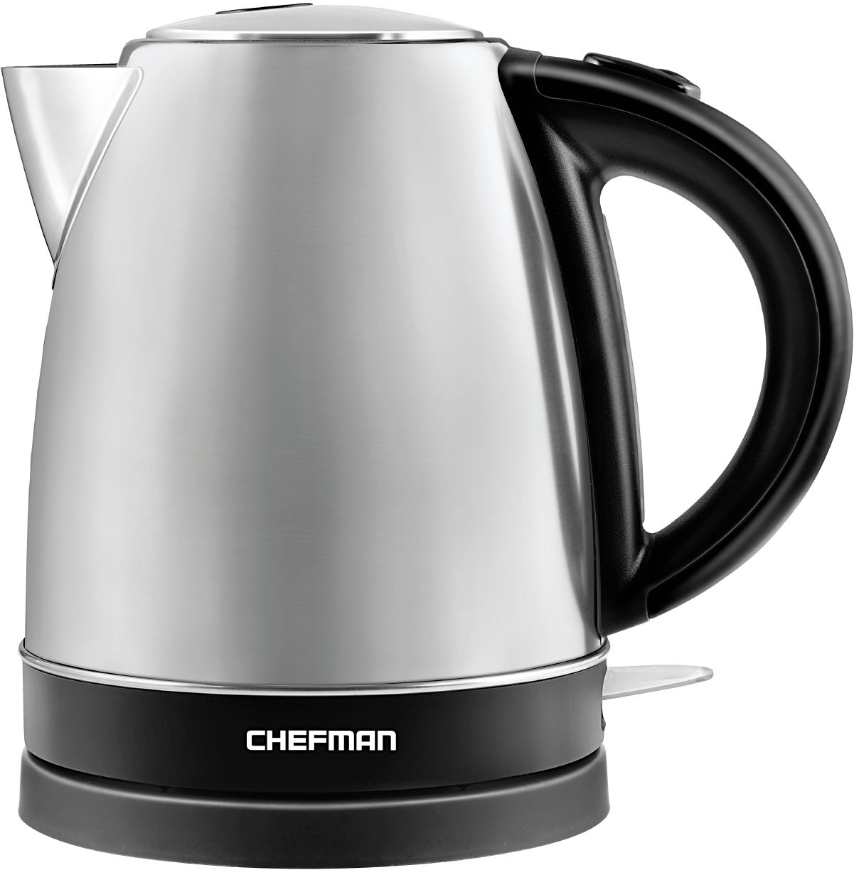 CHEFMAN - 1.7L Electric Kettle - Stainless Steel