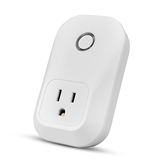 Mojocraft Wireless Smart Plug, Works with Alexa, No Hub Required, Wi-Fi, Control Your Device from Anywhere, UL Listed.