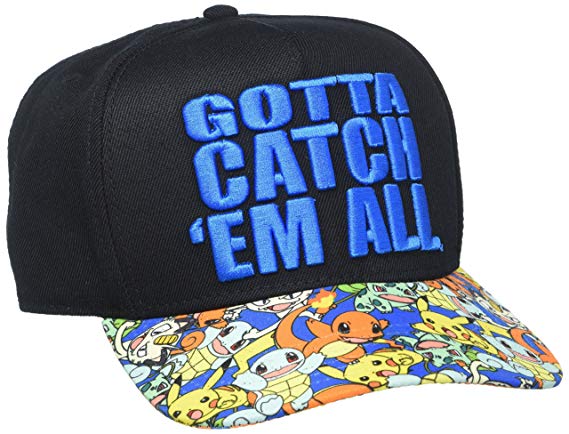 bioWorld Pokémon Gotta Catch 'Em All Snapback Hat