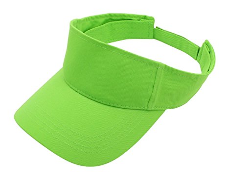 Premium Visor Cap By Top Level - Lightweight & Comfortable Unisex Sun Protector - Adjustable Velcro Strap - Stylish & Elegant Design For Everyone - Available In Many Different Trendy Colors