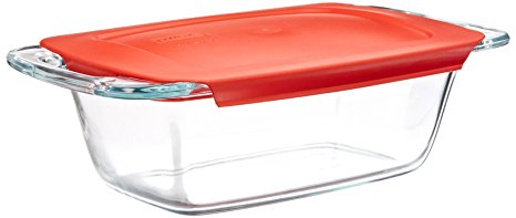 Pyrex Easy Grab 1.5-Quart Glass Loaf Dish