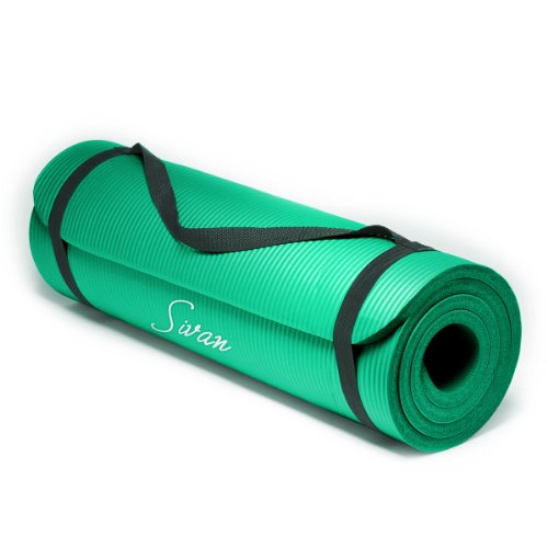 Sivan Health and Fitness 12-Inch Extra Thick 71-Inch Long NBR Comfort Foam Yoga Mat
