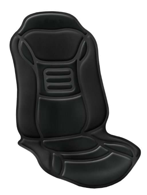 Relaxzen 60-2926 6-Motor Massage Seat Cushion with Heat