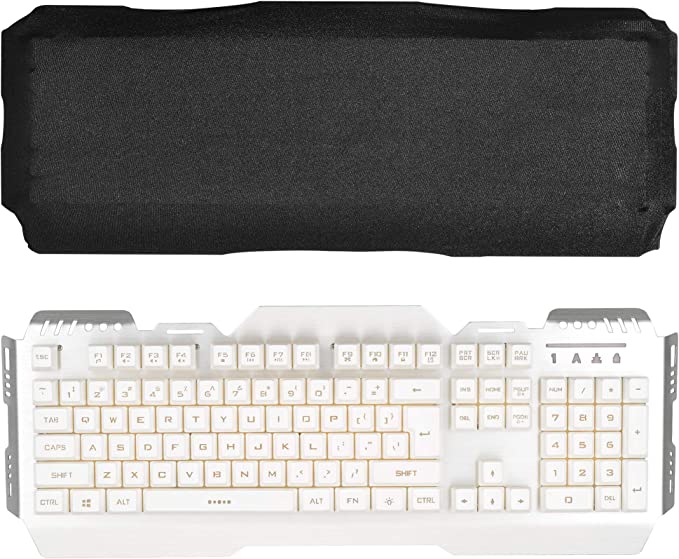 Case Star Keyboard Dust Cover Sleeve for Logitech MK540, Razer Dust Cover, Rapoo V720, V55, V100C Keyboard Dust Cover Dell Alienware AW568 Keyboard Dust Cover (L- Keyboard dust Cover)