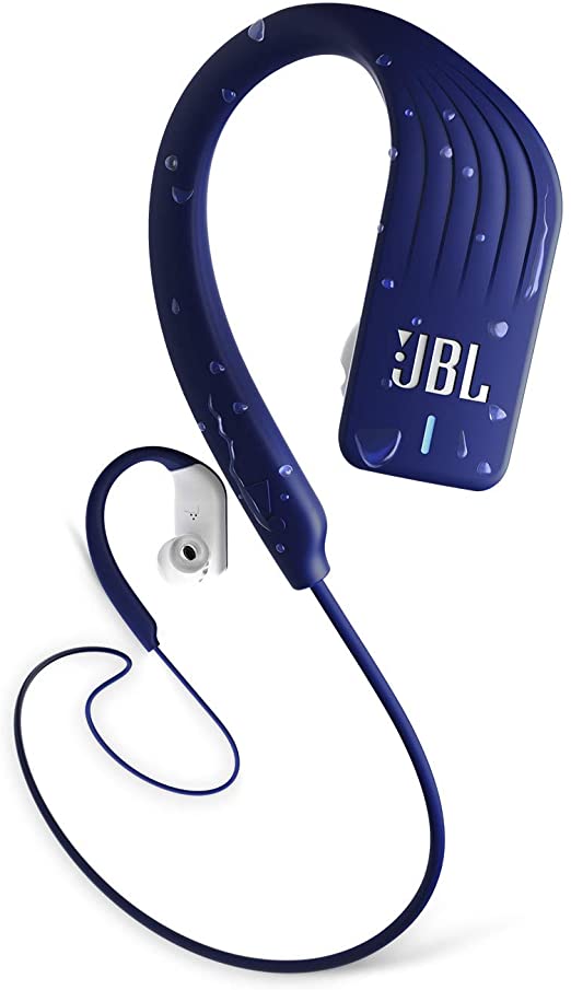 JBL Endurance Sprint Wireless In-Ear Headphones (JBLENDURSPRINTBLU) Blue - New