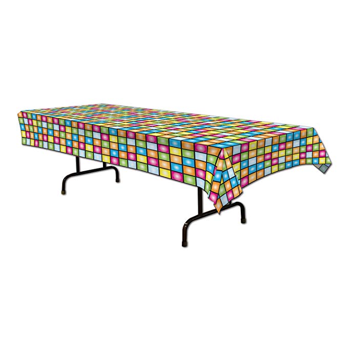 Disco Tablecover Party Accessory (Value 3-Pack)