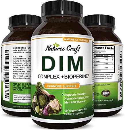 Natures Craft DIM Supplement 60 Veggie Capsules