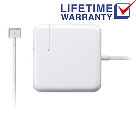 Macbook Pro Charger, 60W Power Adapter Magsafe 2 Style Connector - BECKER - Replacement Charger for Apple Mac Book Pro 13 inch / 15 inch / 17inch (60W Mag2 Ob)