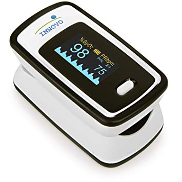 Innovo Deluxe Fingertip Pulse Oximeter with Plethysmograph and Perfusion Index