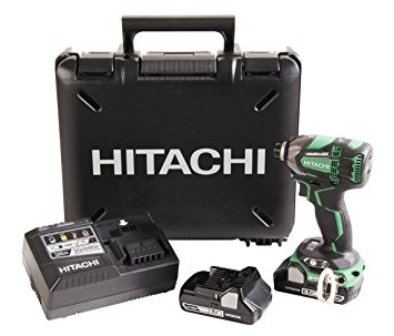 Hitachi WH18DBDL2 18-Volt Cordless Lithium-Ion Brushless Triple Hammer Impact Driver Kit (Lifetime Tool Warranty)