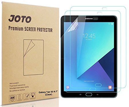 Galaxy Tab S3 9.7 Screen Protector - JOTO Ultra HD Crystal Clear (Invisible) Screen Protector Film Guard for Samsung Galaxy Tab S3 9.7 Tablet,3 Count