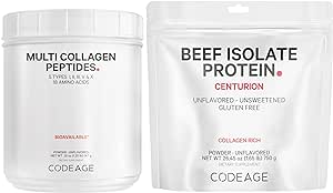 Ultimate Muscle & Recovery Pack: Collagen Peptides Powder and Beef Protein