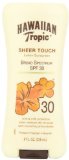 Hawaiian Tropic Sunscreen Sheer Touch Broad Spectrum Sun Care Sunscreen Lotion - SPF 30 8 Ounce