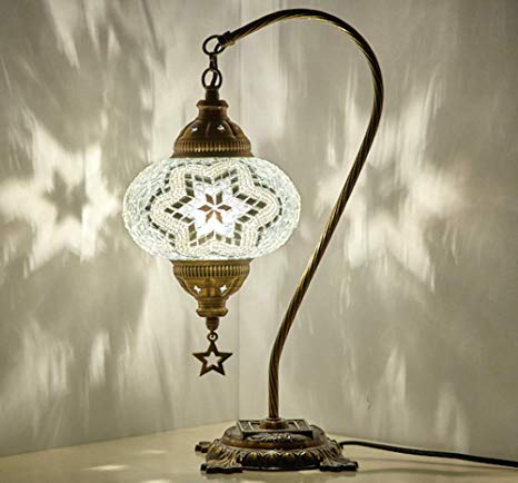 Table Lamp,Swan neck,Lamp Shade,Arabian Mosaic Lamps, Moroccan Lantern, Chandelier,Turkish Light, Hanging Lamp, Mosaic lighting,Flooring Light