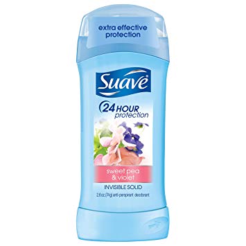 Suave  Sweet Pea and Violet Antiperspirant Deodorant, 2.6 oz