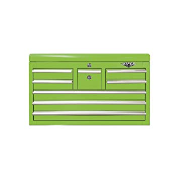 Viper Tool Storage LB3308C 8-Drawer Top Chest with Whiskey Drawer, 33", Lime Green