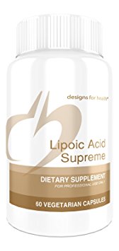 Designs for Health - Lipoic Acid Supreme, 60 Vegetarian Capsules