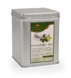 White Lotus Anti Aging-Jiaogulan Tea -Gynostemma-Jiao Gu Lan Tea- Premium grade Immortality tea in Pyramid tea bags- Free from Caffeine- BY FAMOUS ANTI AGING EXPERTS