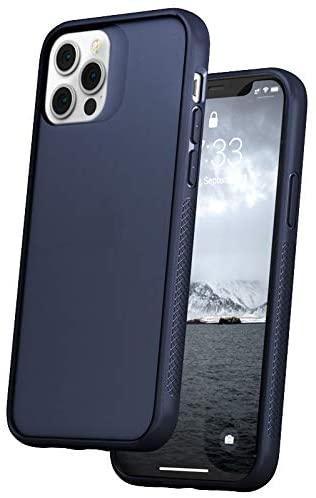 Caudabe Synthesis iPhone 12/12 Pro case [Slim], [Rugged], [Protective] (Navy)