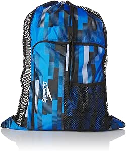 Speedo Unisex-Adult Drawstring Deluxe Ventilator Mesh Equipment Bag