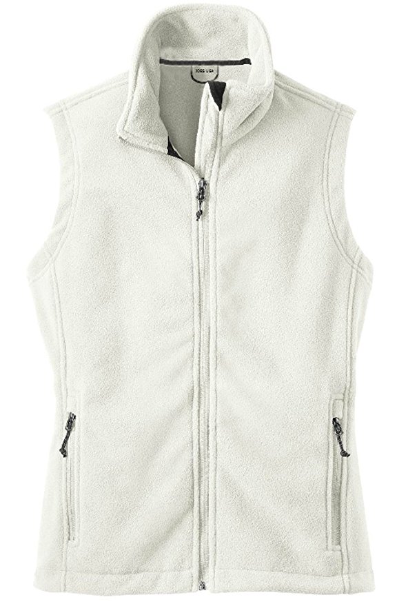 Womens Soft and Cozy Fleece Vests in 8 Colors: Sizes XS-4XL