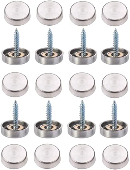 20Pcs Stainless Stand Off Bolts Mount Standoffs Sign Advertisement Fixings -20mm