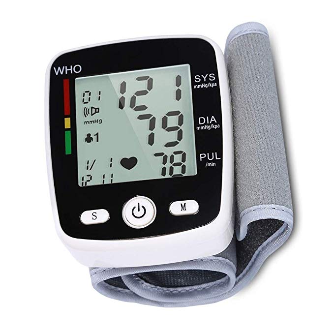 TAI XYJGYP Sphygmomanometer Electronic Blood Pressure Monitor Bracelet Automatic Decompression Wrist Intelligent Health Gift High Reminder